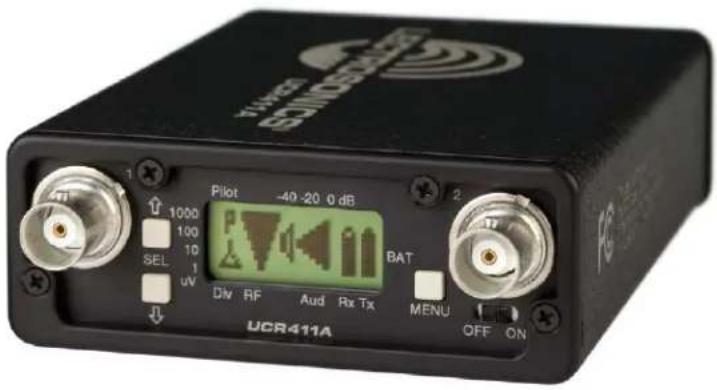 Lectrosonics UCR411A - Digital Hybrid Wireless® Compact UHF Receiver - 1