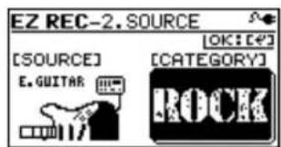 EZ REC-2. SOURCE [SOURCE] E. GUITAR [OK: EP] [CATEGORY] ROCK