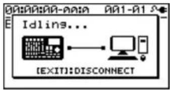 Idling... [EXIT]:DISCONNECT