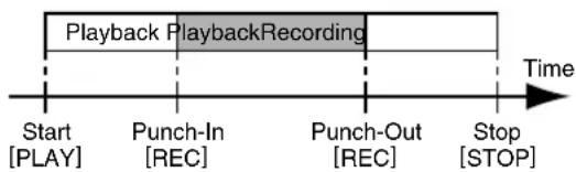 BOSS BR-800 - Re-Recording Only Over a Mistake (Punch-In/Out) - 1