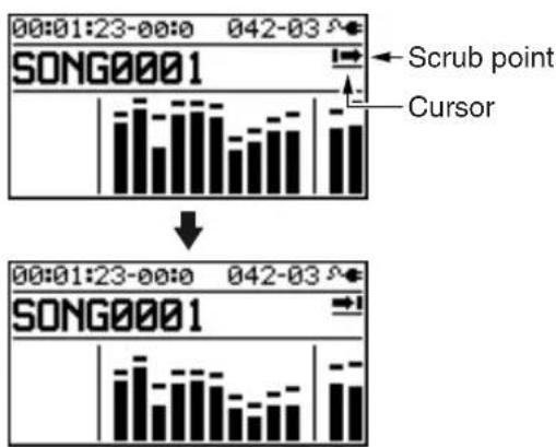 00:01:23-00:0 042-03 SONG0001 Scrub point Cursor 00:01:23-00:0 042-03 SONG0001