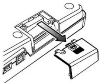 BOSS BR-800 - ■ Removing the card cover - 2