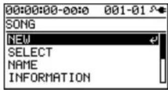00:00:00-00:0 001-01 SONG NEW SELECT NAME INFORMATION