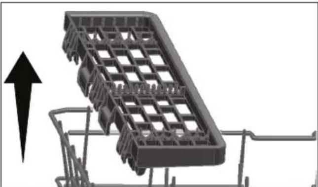TEKA DFI 44700 - Messerablage des oberen Korbs - 2