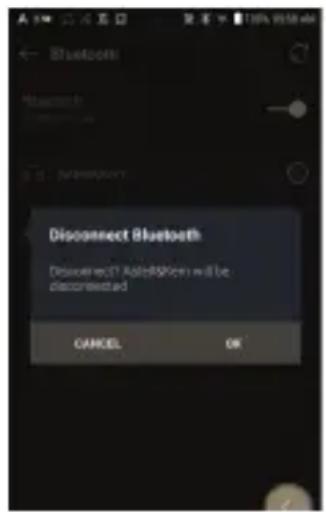 Astell&Kern KANN Alpha - Disconnect a Bluetooth Device - 1