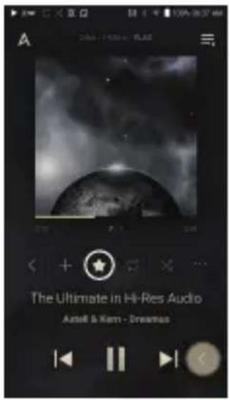 Astell&Kern KANN Alpha - Setting favorites - 1