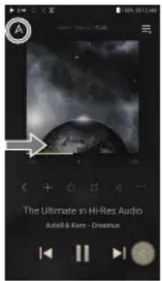 Astell&Kern KANN Alpha - Main Menu - 1