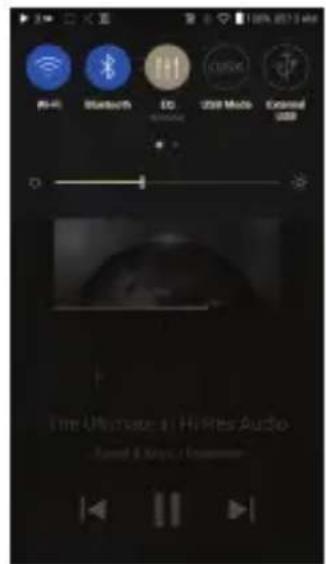 Astell&Kern KANN Alpha - Notification Bar - 2