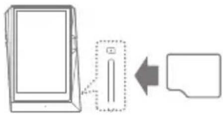 Astell&Kern AK380 - Insert/Remove a microSD Card - 1