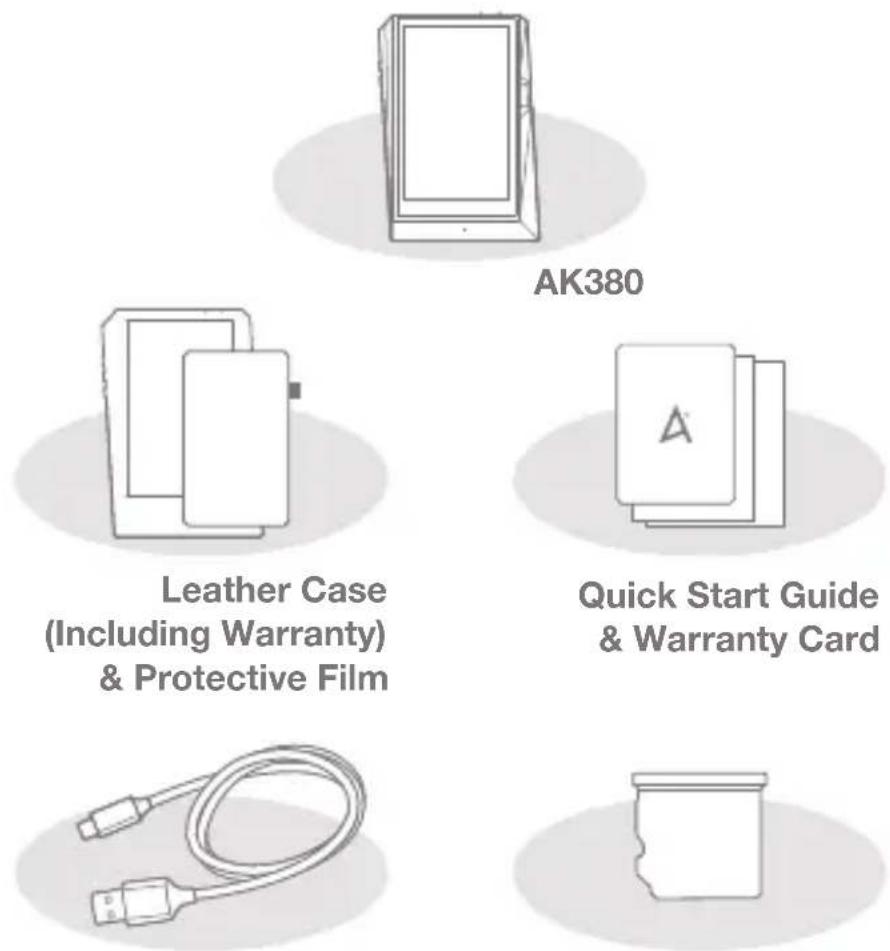 Astell&Kern AK380 - Package Contents - 1