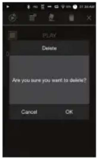 Astell&Kern AK380 - Deleting a Playlist - 1