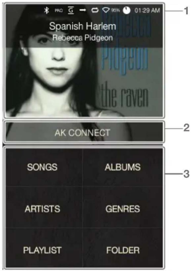 Astell&Kern AK380 - Home Screen - 1