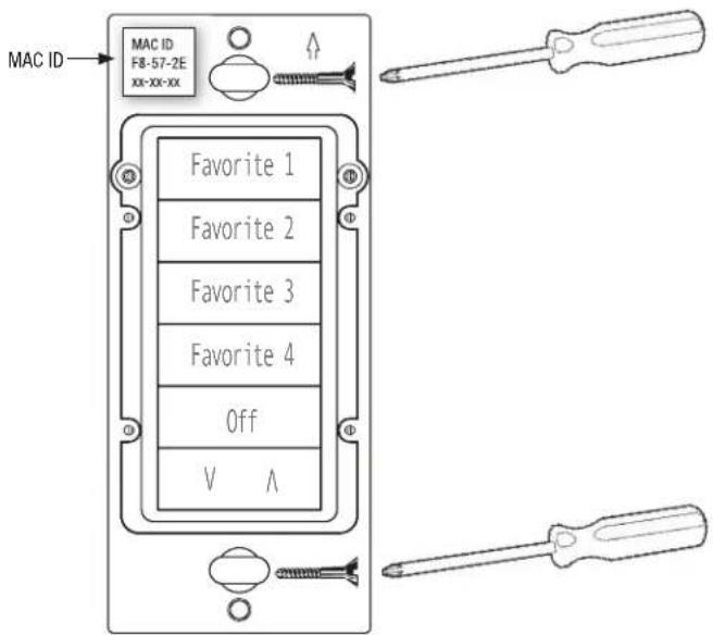 Niles KP7 - Mounting the KP7 - 1