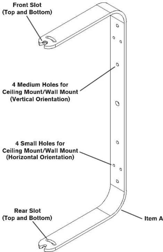 ELECTRO-VOICE ZX3-60 - Step 1: Attach Spanning Brackets - 1