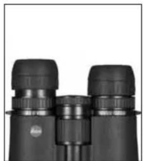 LEICA Duovid - Ajuste de las anteojeras - 1