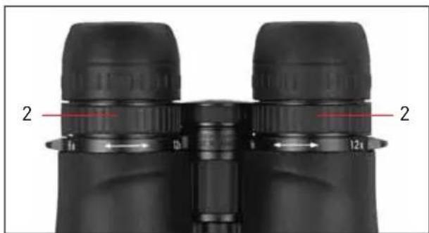 LEICA Duovid - Adjusting the eyecups - 4