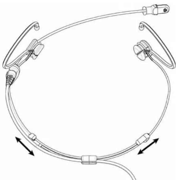 SHURE DuraPlex DH5 - Adjusting the Headband and Microphone - 1