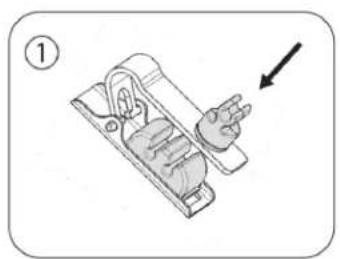 SHURE DuraPlex DH5 - Using the Collar Clip - 1