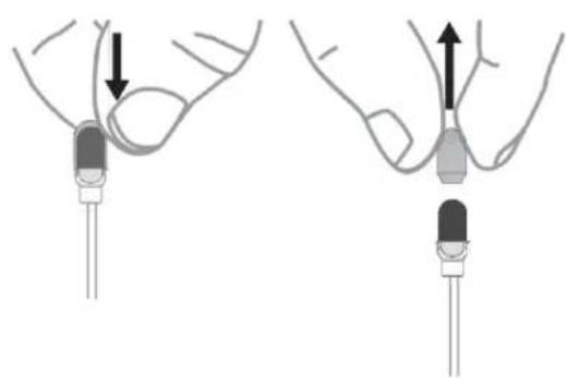 SHURE DuraPlex DH5 - Attaching the Windscreen - 1