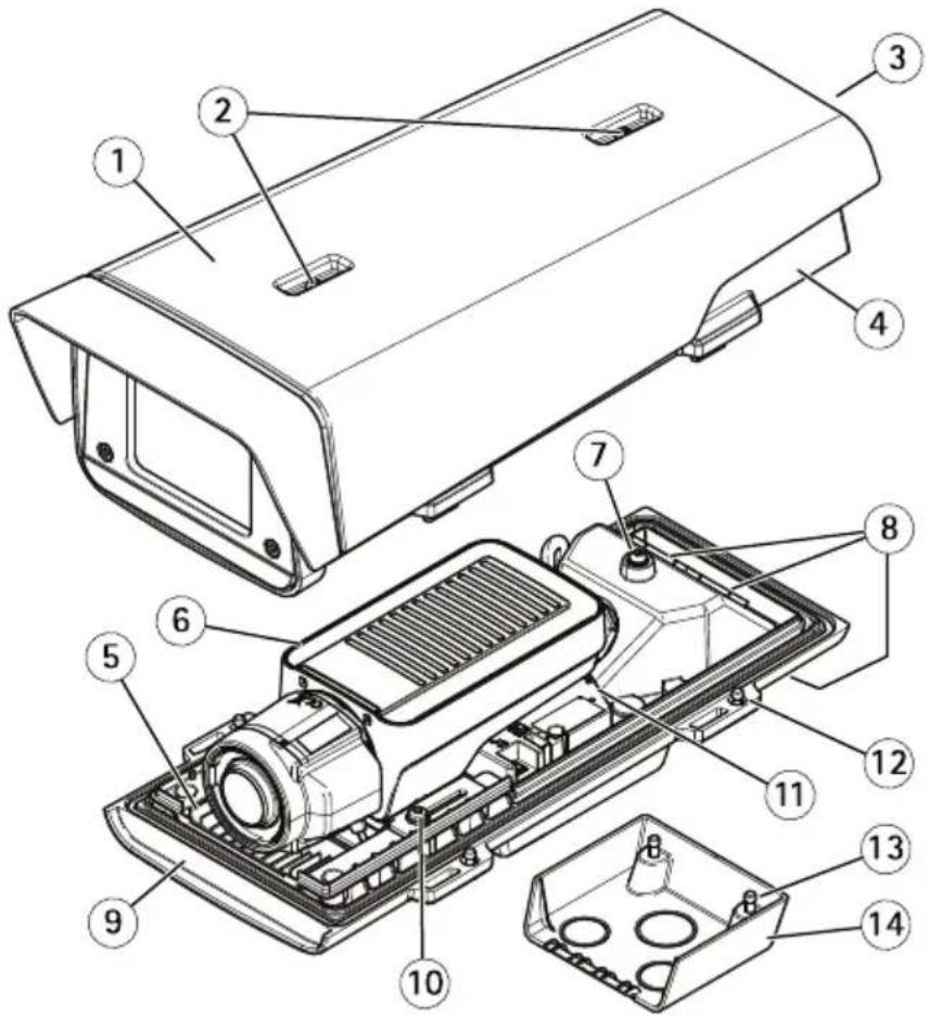 AXIS Q1615-LE Mk III - Vue d'ensemble du produit - 1