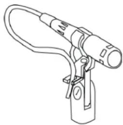 SHURE Beta 98AD/C - Schwenkbarer Mikrofonstativhalter mit Erschütterungsabsorber - 1