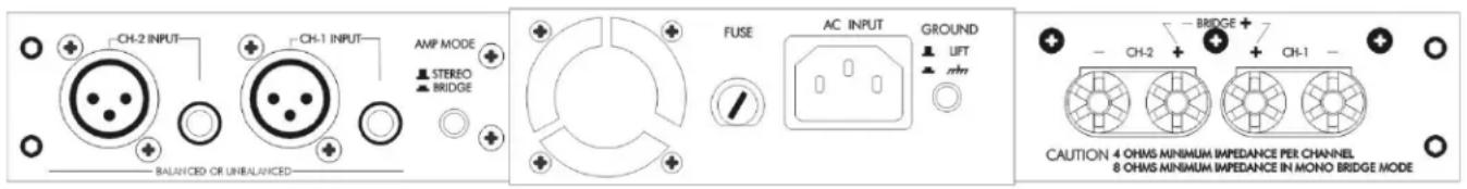 ART SLA-1 - REAR PANEL CONNECTIONS - 1