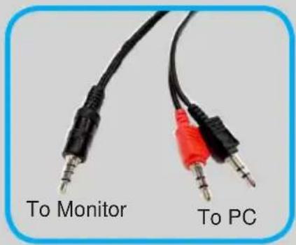 To Monitor To PC