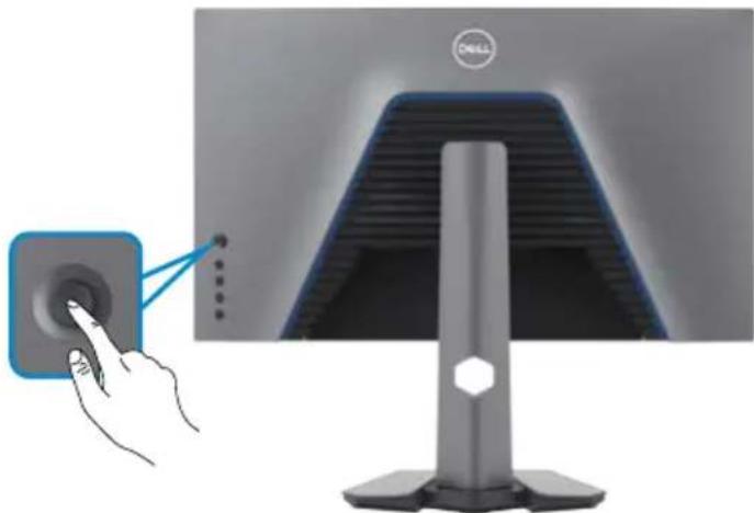DELL S Series S2721DGFA - Monitor einschalten. - 2