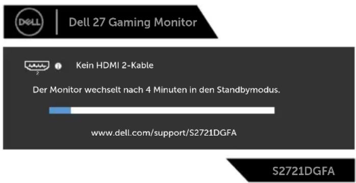 DELL S Series S2721DGFA - Selbsttest - 3