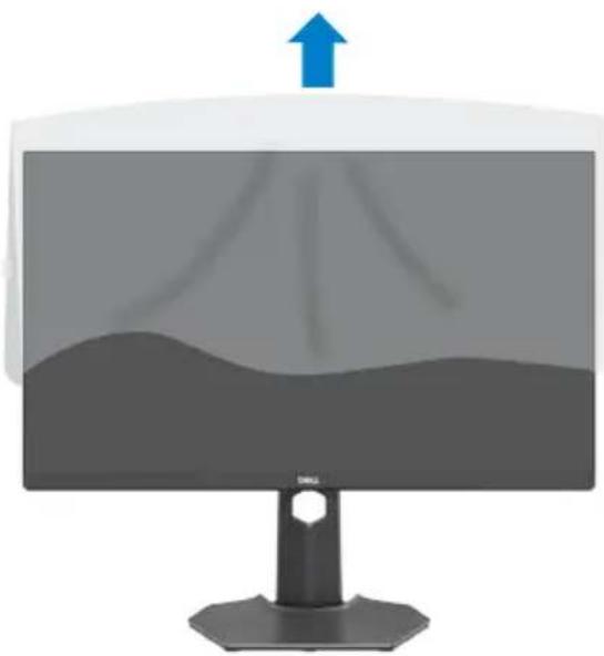 DELL S Series S2721DGFA - So befestigen Sie den Monitorständer: - 5