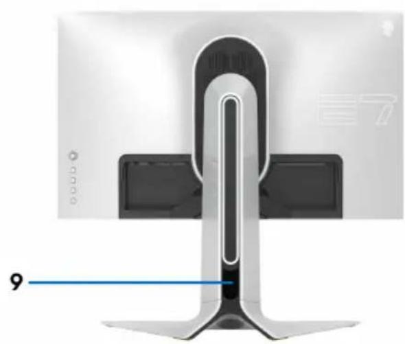 ALIENWARE AW2720HFA - Ansicht von hinten - 2