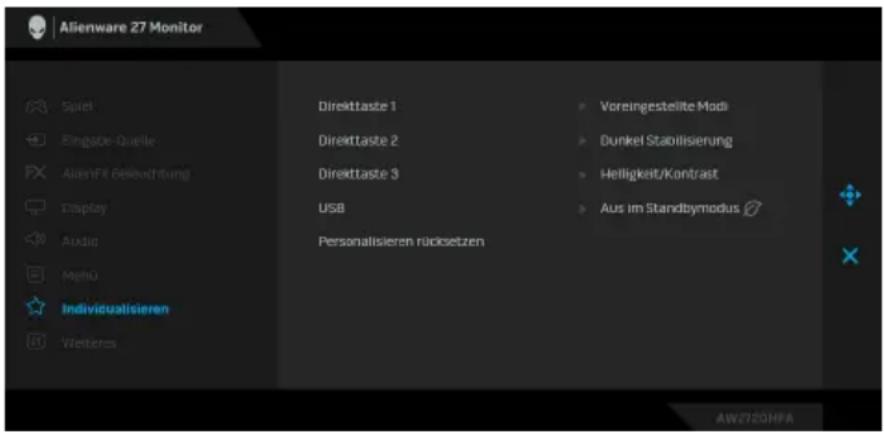 ALIENWARE AW2720HFA - Individualisie- ren - 1