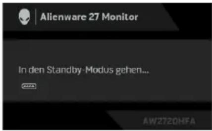 ALIENWARE AW2720HFA - OSD-Warnmeldung - 8