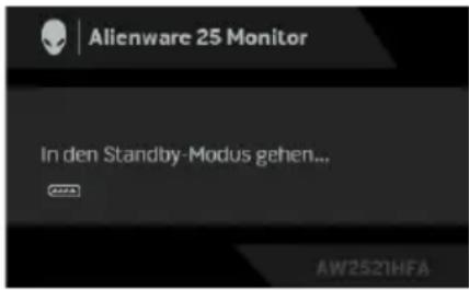 ALIENWARE AW2521HFLA - OSD-Warnmeldung - 8