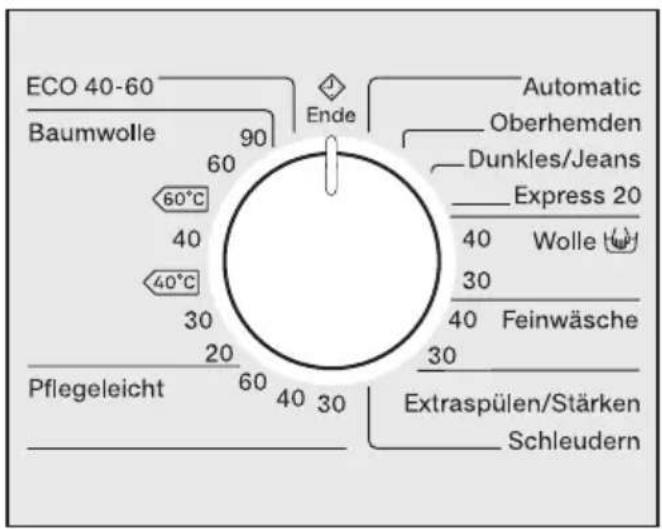 MIELE WW670 WPM - Startvorwahl einschalten - 1