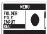 ZOOM H2next - Setting how fi les are named Stereo fi les only - 2