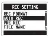 ZOOM H2next - Recording automatically - 7