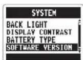 ZOOM H2next - Checking the software versions - 2