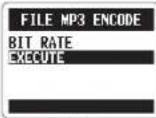 ZOOM H2next - Convert WAV fi les into MP3 fi les Stereo fi les only - 8