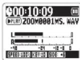 ZOOM H2next - Changing the S level MS-RAW only - 5