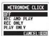 ZOOM H2next - Using the metronome - 6