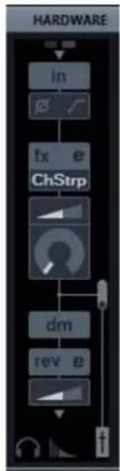 STEINBERG UR824 - Nehmen Sie im Input-Settings-Fenster die Einstellungen für Channel Strip und REV-X vor. - 1