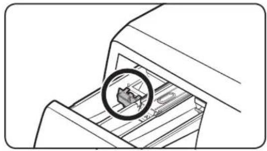 SAMSUNG WD90TA046BE - Pri korištenju tekućeg deterdženta Pri korištenju praškastog deterdženta - 1