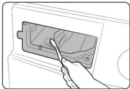 SAMSUNG WD90TA046BE - Detergent Drawer - 3