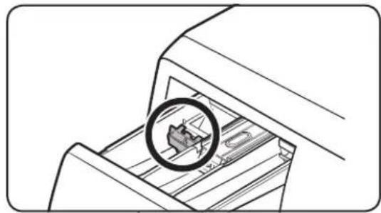 SAMSUNG WD90TA046BE - Folyékony mosószer használata esetén Poralakú mosószer használata esetén - 1