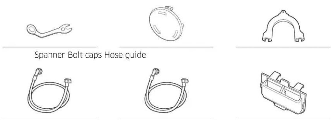 SAMSUNG WD90TA046BE - What's included - 2