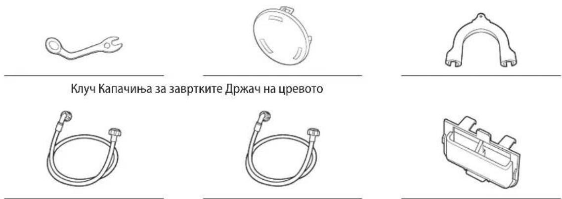 SAMSUNG WD90TA046BE - Што е включено - 2