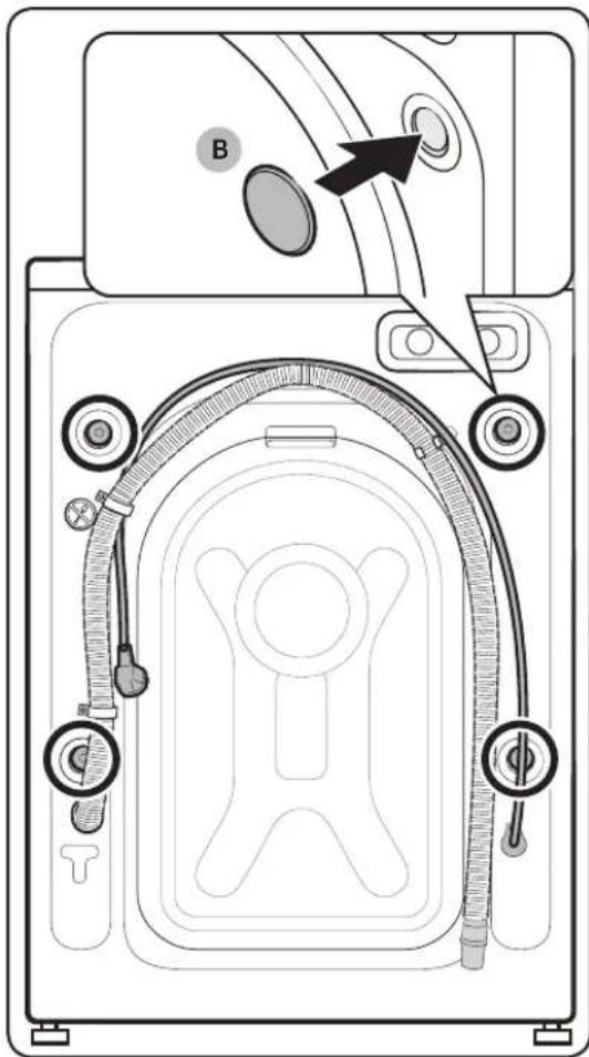 SAMSUNG WD90TA046BE - Εγκατάσταση - 1