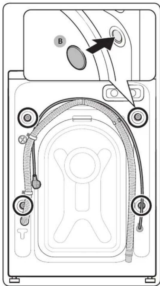 SAMSUNG WD90TA046BE - Irengimas - 1