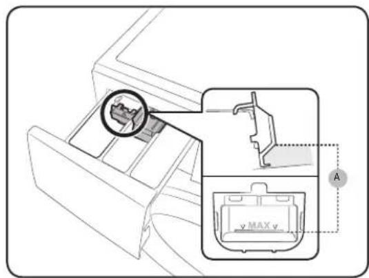 SAMSUNG WD90TA046BE - Lai izmantotu škidro mazgāšanas līdzekli (tikai atbilstošiem modeliem) - 1